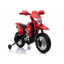 Detská elektrická motorka červená