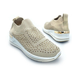 Tenisky béžové SLIP-ON