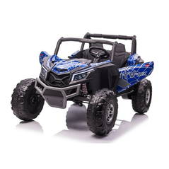 Detské elektrické auto Buggy UTV-MX 4x4 LCD MP4 modré