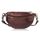 Dámska hnedá kožená ľadvinka Paolo Peruzzi SL-05-BR crossbody
