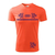 Pánske športové tričko oranžové  vzor Čičmany
