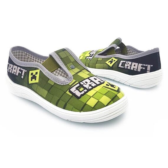 Detské papuče zelené CRAFT | ortopedická vložka