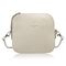 Béžová malá dámska kožená crossbody kabelka Paolo Peruzzi AY-24-BG