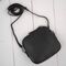 Čierna malá dámska kožená crossbody kabelka Paolo Peruzzi AY-24-BL