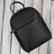 Čierna dámska darčeková sada Paolo Peruzzi kožený batoh a malá crossbody kabelka