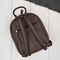 Hnedá dámska darčeková sada Paolo Peruzzi kožený batoh a malá crossbody kabelka