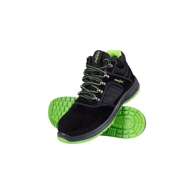 Bezpečnostná obuv STORK čierno-zelené