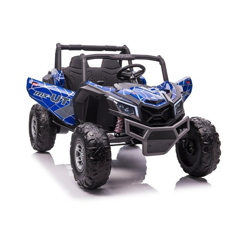 Detské elektrické auto Buggy UTV-MX 4x4 LCD MP4 modré