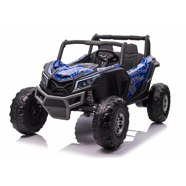 Detské elektrické auto Buggy UTV-MX 4x4 LCD MP4 modré