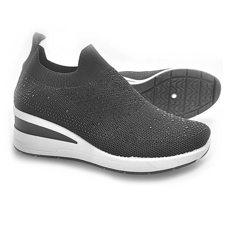 Tenisky čierne SLIP-ON