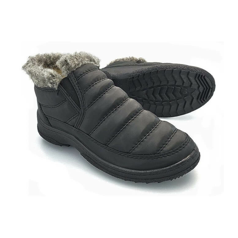 Pánske zimné topánky zateplené ovčou vlnou